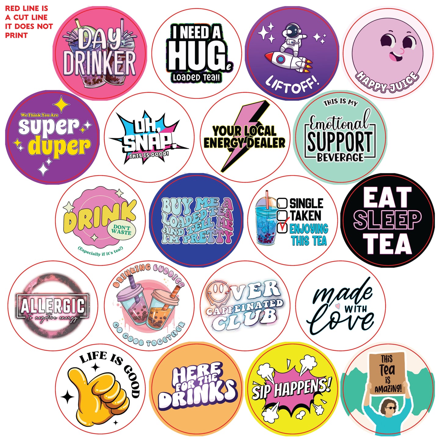 Assorted Lable Packs!