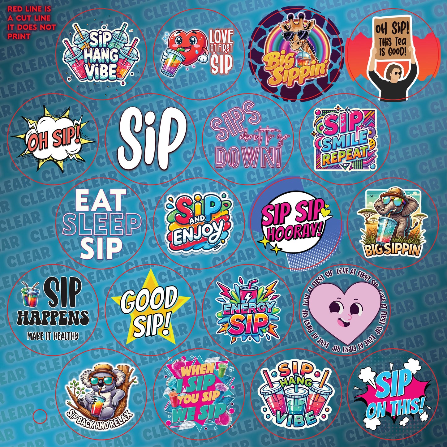 Assorted Lable Packs!