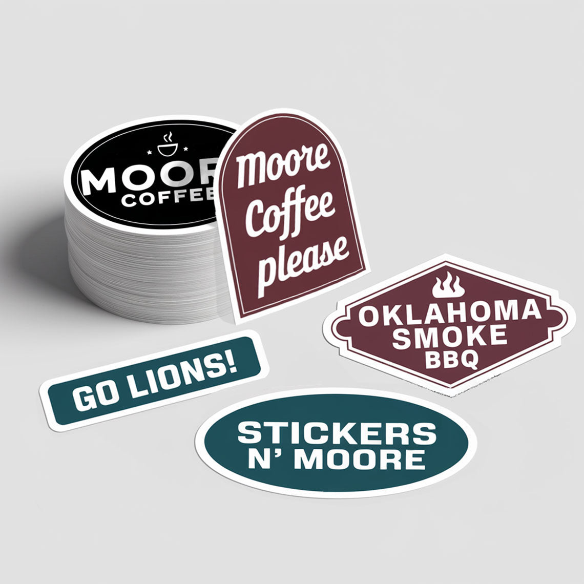 Custom Individual Vinyl Stickers – Holland Creative