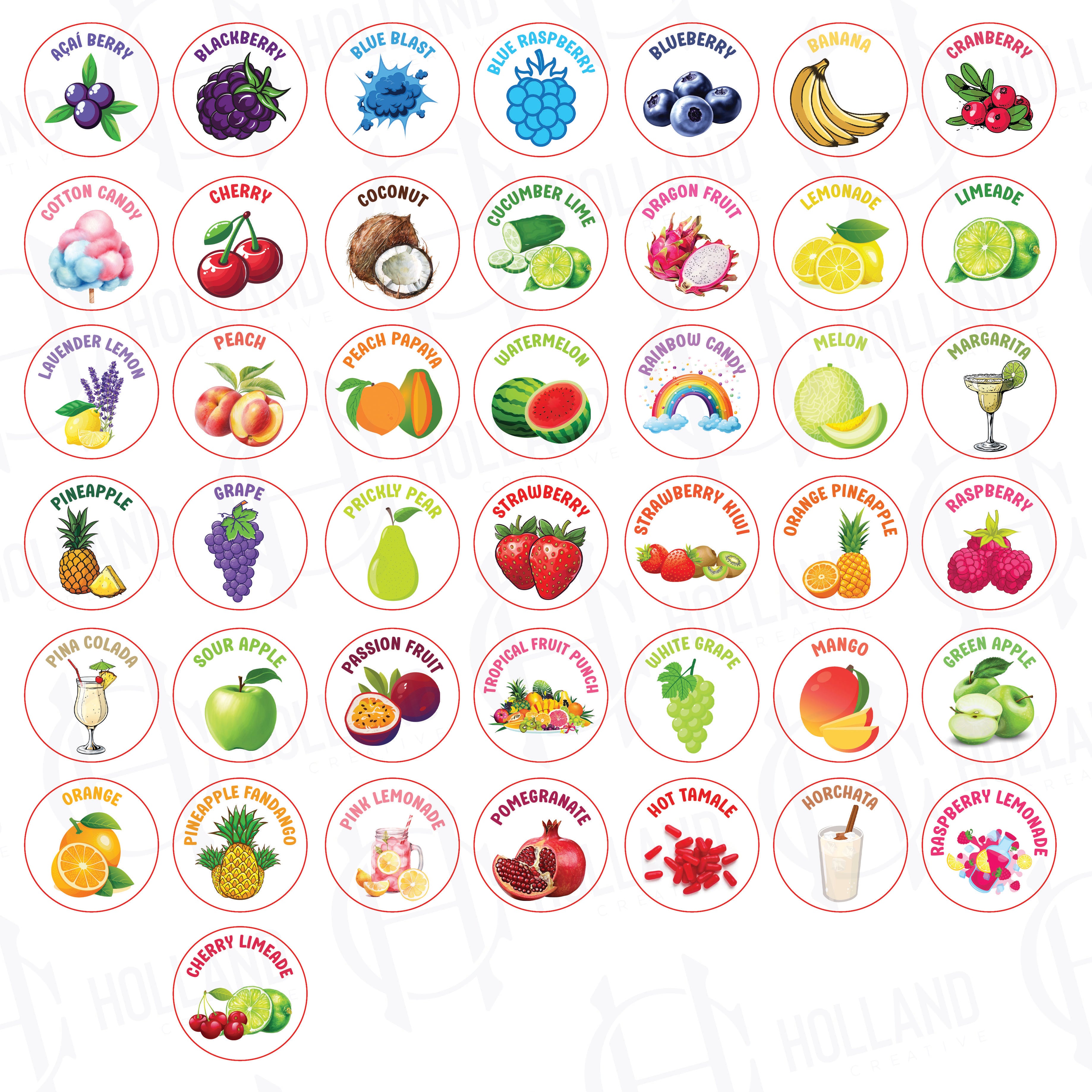 Drink Mix Labels – Holland Creative