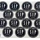 Clear Oval Vinyl Sheet Labels