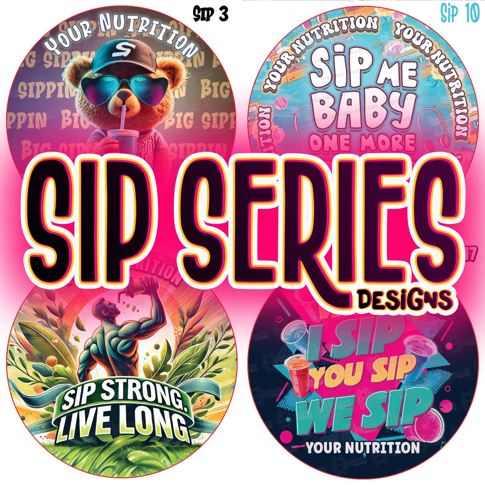 Themed Label Designs – Holland Creative
