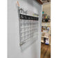 Herbalife Nutrition Clear Acrylic Calendar 20" x 24"