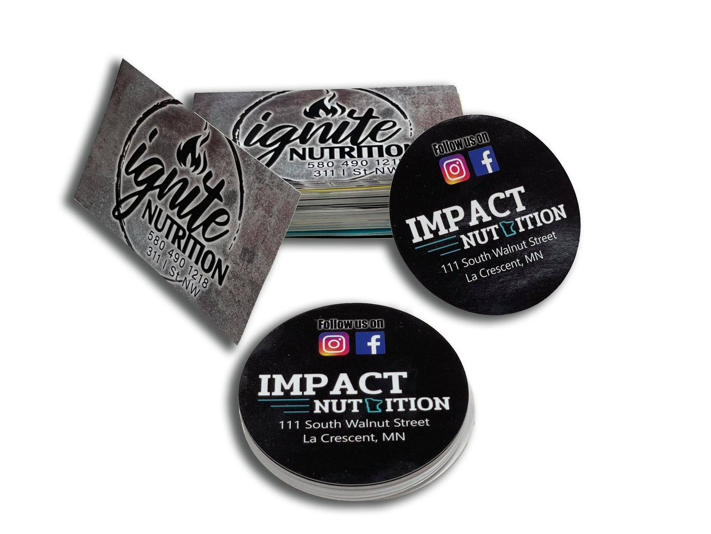 Oval Stickers - Cut-to-Size
